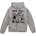 THE DOUBUTSU-ZOO SHOPのHOME ロゴ Zip Hoodie