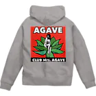 まき☺︎のCLUB Mrs.AGAVE Zip Hoodie