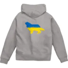 Familyの🇺🇦ウクライナ緊急チャリティー🇺🇦キャバリア Family＊cavalier_PrayForUkraina Zip Hoodie