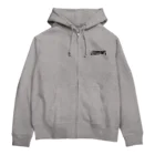 PoooompadoooourのGUPPYロゴ(黒) Zip Hoodie