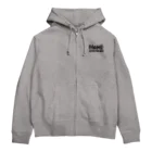 THE DOUBUTSU-ZOO SHOPのHOME ロゴ Zip Hoodie