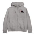 キクチミロのタスマニアデビル Zip Hoodie