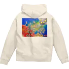 もちもちくりぃちゃあずしょっぷのもちもちくりぃちゃあず「エピソード1」~さる・爆誕 Zip Hoodie