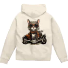 maonyaのアウトドア猫 Zip Hoodie