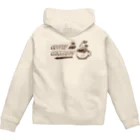 420 MUSIC FACTORYのCoffee＆Cannabis（コーヒーと大麻）　#2 Zip Hoodie