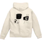 mmhmのアニマル Zip Hoodie