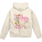 マシュウ・マロのトゥータップ・キャット（猫） Zip Hoodie