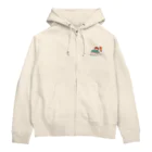 あぽぼのさくらおもちこちゃんとあんころもちよちゃん Zip Hoodie