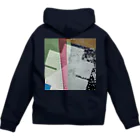 レターオールソーツのSHO-TEN-GAI-3 Zip Hoodie