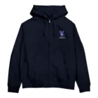 Crescent.KのCrescent Wolf Zip Hoodie