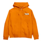 junointer ブランド ロゴ入りのJNBブランドロングロゴアイテム Zip Hoodie