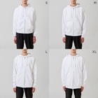 RODEO MOTORCYCLEのロデオ モーターサイクルのオフィシャルグッズ Zip Hoodie :model wear (male)