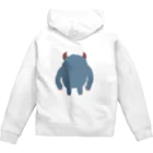 ddddd02のイエティのムム Zip Hoodie