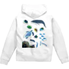 L_arctoaの沖縄の海の生き物 Zip Hoodie