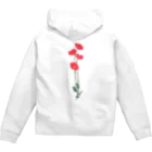 竹条いちいの憂いに手向けるポピー Zip Hoodie