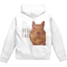 DEGU cafeのDEGU cafe Zip Hoodie