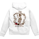 RUM_HONEYの『Chocolate bone born』 Zip Hoodie