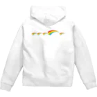 I＊Ly / アイリィのレインボーフィン Zip Hoodie