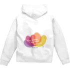 CoCoCotのファミリーハウス＜チャリティ＞花 Zip Hoodie