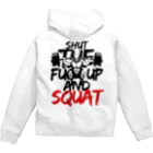 RampageWorkout のBig3 Squat ZipHoodie 白系色 후드집업