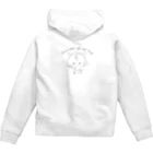 mamecco-10のねこ3 Zip Hoodie