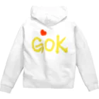 池田骨🌙助の、アイテム売り場。の原始音楽研究所（GOK） Zip Hoodie