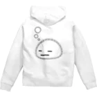 黒猫とカンパニュラのねむみがすごいオケちゃん Zip Hoodie