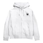 mamapockのdog paw Zip Hoodie