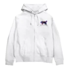 シマシマさぼてんのモンタナ・レッド・リザード・ドッグ Zip Hoodie