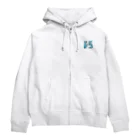 ONE FIVE WORLDの“15POP”ロゴ Zip Hoodie