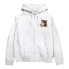 Creation CATのゴージャスCAT Zip Hoodie