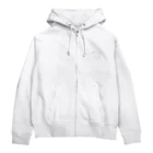 日本スピッツちぃ。の日本スピッツのおしり Zip Hoodie