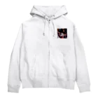 キラぴょん(DM開けないで！)のポップアートdeノル Zip Hoodie