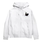 みなとまち層のこんにちはシャチ Zip Hoodie