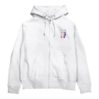 KOAKKUMAandAKKUMAのDANCE_long Zip Hoodie