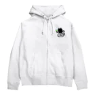 yomerio工房のにゃるず配達員【走る影猫】 Zip Hoodie