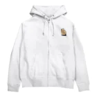 ハム急便の美背中（ハムスター） Zip Hoodie