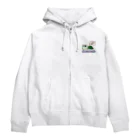 ネクストラベルの幸せを呼ぶウミガメ Zip Hoodie