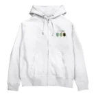 かぱさんちのレトロ喫茶 Zip Hoodie