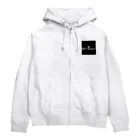 Anzu_ShopのBLACK.BACKGROUND Zip Hoodie