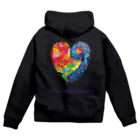 nissyheartのFUTAKO HEART STREET 9  Zip Hoodie