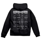 谷井大介のブティック・ザ・バッファローの16ジップパーカー【薄手】【裏表有】 Zip Hoodie