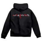 谷井大介のブティック・ザ・バッファローの誰かの背中ジップパーカー【薄手】【裏表有】 Zip Hoodie