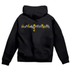 谷井大介のブティック・ザ・バッファローの誰かの背中ジップパーカー【薄手】【裏表有】 Zip Hoodie