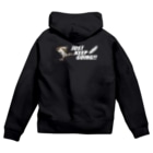 “すずめのおみせ” SUZURI店のJUST KEEP GOING Zip Hoodie