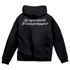 NORIIIDAの絞り解放 Zip Hoodie