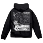 RAD_CREATIVE_LABのY2K[節制/修練/STRICT WITH ONESELF/WORK OUT] Zip Hoodie