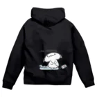 itsuto-こねこしょうしょうめんへらの「…きん…えん…」 Zip Hoodie