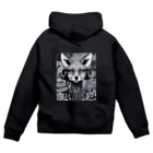 Sawajin Art CollectionのDISGUISED FOX #3 Zip Hoodie