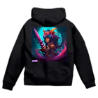 AI.comのAIびじょモンアート Zip Hoodie